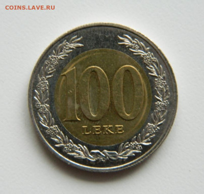 Албания 100 лек 2000 г. (БИМ) до 27.10.22 - DSCN3483.JPG