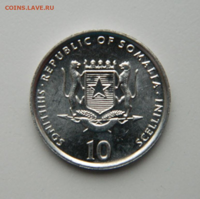Сомали 10 шиллингов 2000 г.(Юбилейная) Фауна до 27.10.22 - DSCN3340.JPG