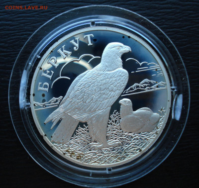 1 рубль 2002 Красная Книга Беркут. Ag900 до 27.10.22 - DSC05498.JPG