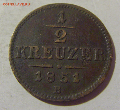 2 крейцера 1851 В Австрия №1 29.10.2022 22:00 МСК - CIMG1291.JPG