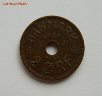 Дания 2 эре 1927 г. до 27.10.22 - DSCN3516.JPG
