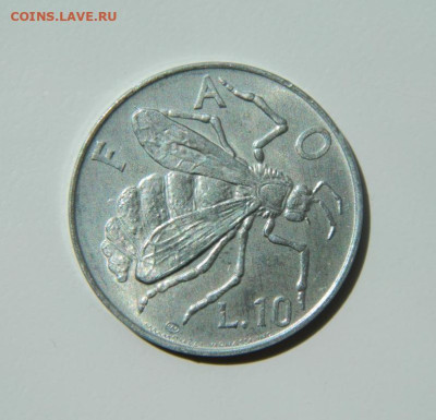 Сан-Марино 10 лир 1974 г. (ФАО) Фауна до 27.10.22 - DSCN6257.JPG