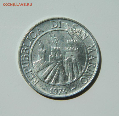 Сан-Марино 10 лир 1974 г. (ФАО) Фауна до 27.10.22 - DSCN6258.JPG