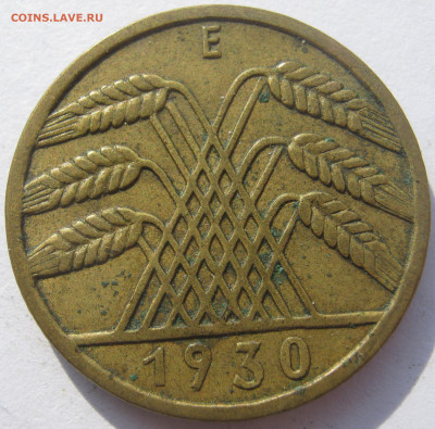  Веймар 10 рейхспфеннигов 1930 E до 28.10. - IMG_0256.JPG