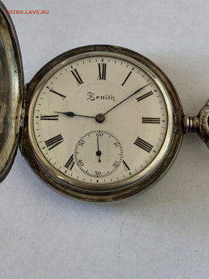 Часы карманные Zenith, серебро, 1915г - B01B6FC0-87E8-4AB3-A0B1-788032BD376D
