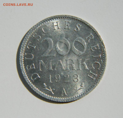 Германия 200 марок 1923 г. "А" до 31.10.22 - DSCN0776.JPG