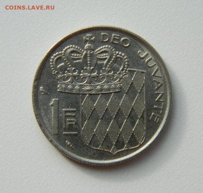Монако 1 франк 1960 г. до 31.10.22 - DSCN3253.JPG