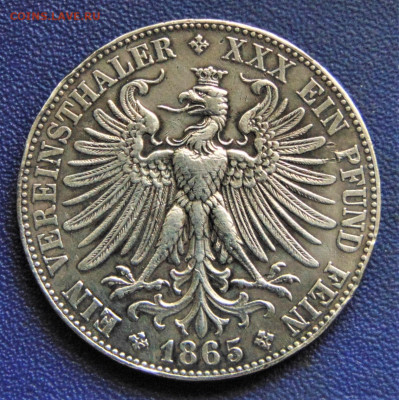 Франкфурт. Талер 1865. До 31.10.22 - FR-1865-80.JPG