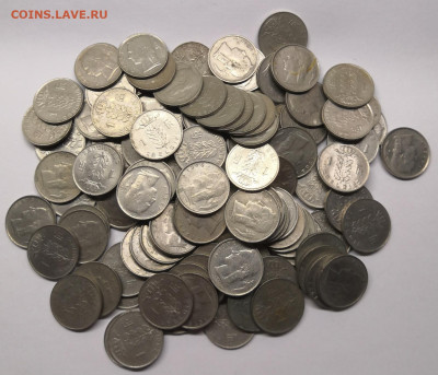 Бельгия 1 франк-115 шт - IMG_20221027_211608