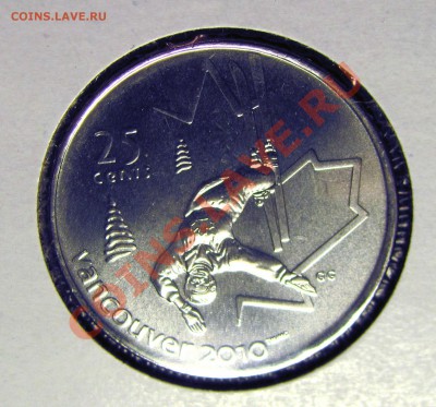 E58 25¢ Канада Фристайл 2008 B-UNC до 07.12 в 22°° - E58 25c Freestyle 1