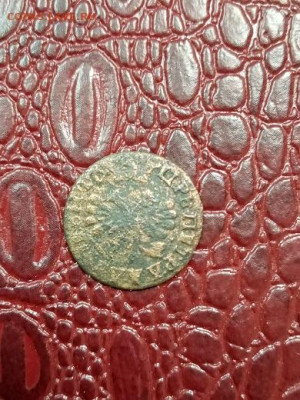 полушка 1707 петр 1 - 707 2