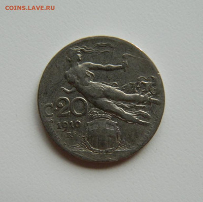 Италия 20 чентезимо 1910 г. до 02.11.22 - DSCN3601.JPG