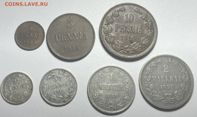 Монеты Финляндии 1872-1916 год - D2D6600B-78AC-44D1-8592-F910782D5A5A