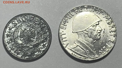 Монеты Албании - 7C6E15A6-286C-41EA-9630-E99AC3B6B160