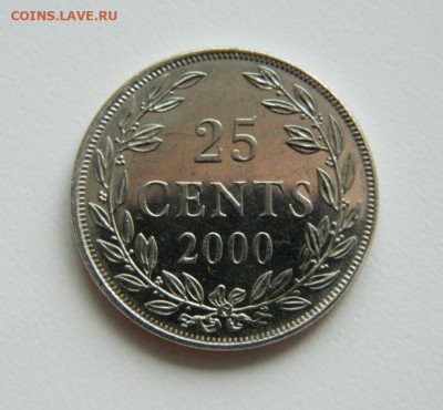 Либерия 25 центов 2000 г. до 03.11.22 - DSCN3850.JPG