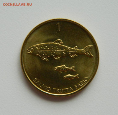 Словения 1 толар  1995 г. (Фауна) до 03.11.22 - DSCN3638.JPG