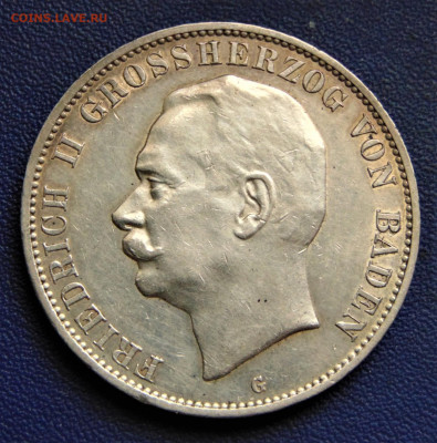 Баден. 5 марок 1913. До 04.11.22 - DSC02999.JPG