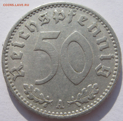  3 рейх 50 рейхспфеннигов 1940 A до 01.11. - IMG_0306.JPG