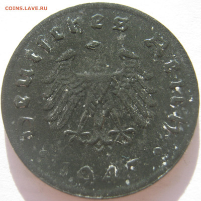 Германия оккупация союзников 5 пфеннигов 1947 D до 1.11 - IMG_2617.JPG