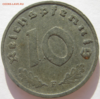 Германия оккупация союзников 10 пфеннигов 1947 F до 1.11 - IMG_2621.JPG