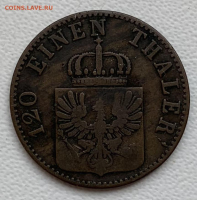 3 пфеннига 1862г - 22411B1F-9AE5-42F9-ABB5-104063212892