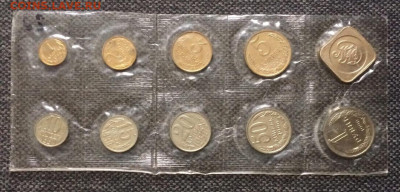 Годовой набор монет Банка СССР 1990 года.ММД.Мягкий. 04.11 - 26