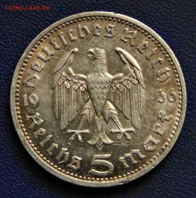 Германия. 5 марок 1936 D. До 06.11.22 в 22:00 МСК - DSC03166.JPG
