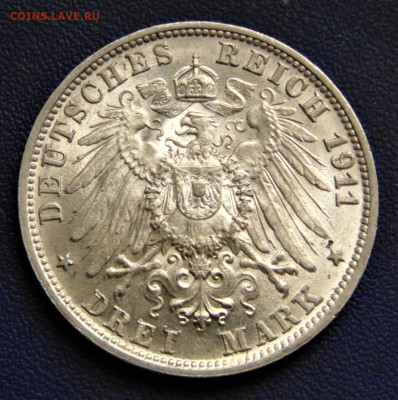 Вюртемберг. 3 марки 1911. Юбилейка. До 06.11.22 в 22:00 МСК - DSC03004.JPG