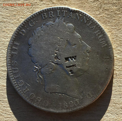 Великобритания 1 крона 1820 Георг III.До 06.11.22 в 22:22 - IMG_1529.JPG