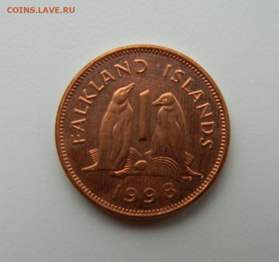 Фолклендские острова 1 пенни 1998 г. (Фауна) до 08.11.22 - DSCN4010.JPG