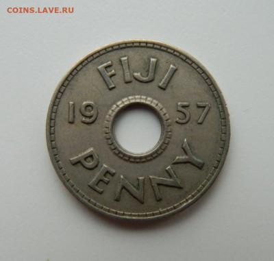 Британские Фиджи 1 пенни 1957 г. до 08.11.22 - DSCN4005.JPG