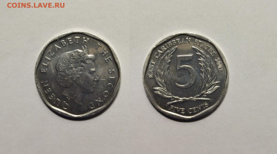 Вост.Карибские острова 5 центов 2002 года - 7.11 - IMG_20221102_072245