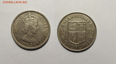 Британский Маврикий 1 рупия 1978 года - 7.11 - IMG_20221103_073544