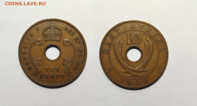 Брит.Вост.Африка 10 центов 1935 г Георг V - 7.11 - IMG_20221103_073659