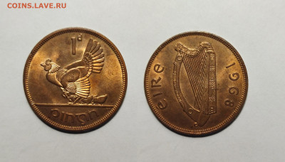 Ирландия 1 пенни 1968 года - 7.11 - IMG_20221103_073818