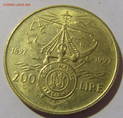 200 лир 1997 морская лига Италия №1 10.11.2022 22:00 МСК - CIMG8147.JPG