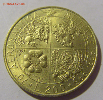 200 лир 1993 аэронавтика Италия №1 10.11.2022 22:00 МСК - CIMG8167.JPG