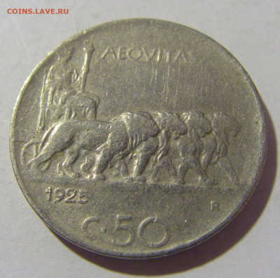 50 чентезимо 1925 гл Италия №1 10.11.2022 22:00 МСК - CIMG8259.JPG