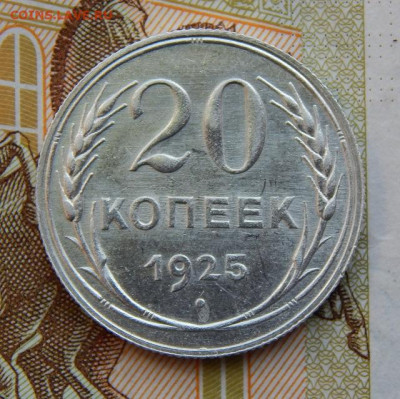 Хорошие 20 копеек 1925 года. - DSCN9621.JPG