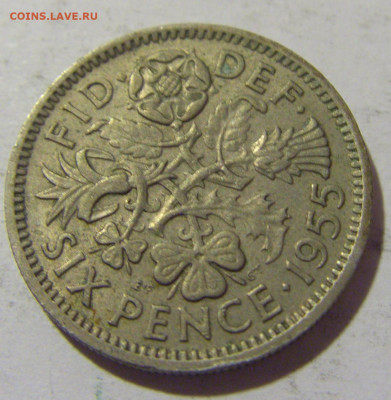 6 пенсов 1955 Англия №1 10.11.2022 22:00 МСК - CIMG8984.JPG