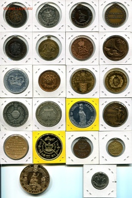 Медали с Королевой Елизаветой II от 1953г. до 11.11.22 22-00 - QEII med.r