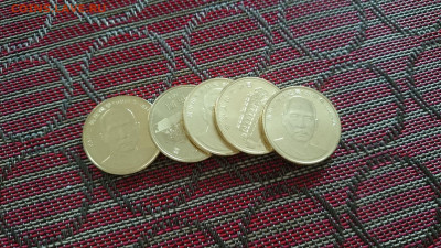 ФИКС = Китай 5 юаней 2001 - 2020. UNC - 5 ю Сунь Ятсен 5 шт