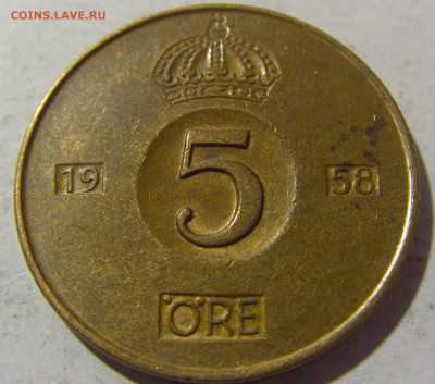 5 эре 1958 Швеция №1 11.11.2022 22:00 МСК - CIMG9498.JPG