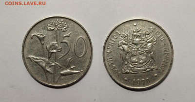 ЮАР 50 центов 1970 года SOUTH AFRICA - SUID AFRIKA - 9.11 - IMG_20221104_200857