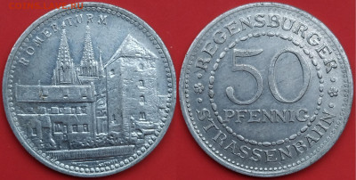Транспортные нотгельды Регенсбурга - Римская  башня