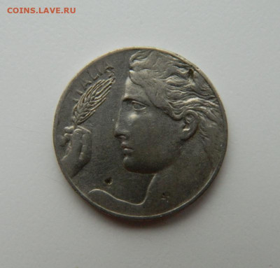 Италия 20 чентезимо 1920 г. до 10.11.22 - DSCN4026.JPG