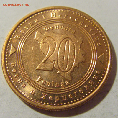 20 фенигов 2021 Босния и Герцеговина №1 12.11.2022 22:00 МСК - CIMG7743.JPG