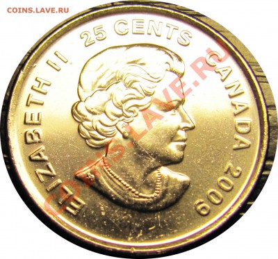 E59 Канада 25¢ 2009 Cindy Klassen (коньки) до 08.12 в 22°° - E59 25c Cindy_1