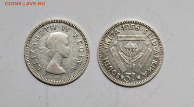 Британская Южная Африка 3 цента 1958 г Елизавета II - 10.11 - IMG_20220515_115624