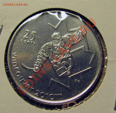 E60 Канада 25¢ 2009 Sledge Hockey до 08.12 в 22°° - E60 SLEDGE HOCKEY_1